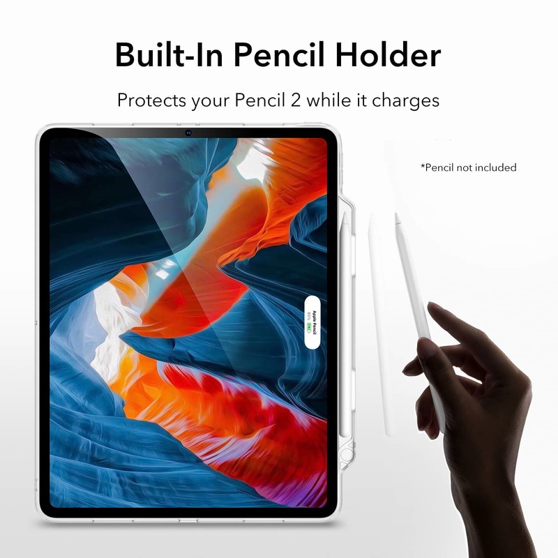 Ốp Case Dành Cho iPad Pro 12.9 2021 M1/ 2022 M2 ESR Project Zero Slim Soft- Hàng Chính Hãng