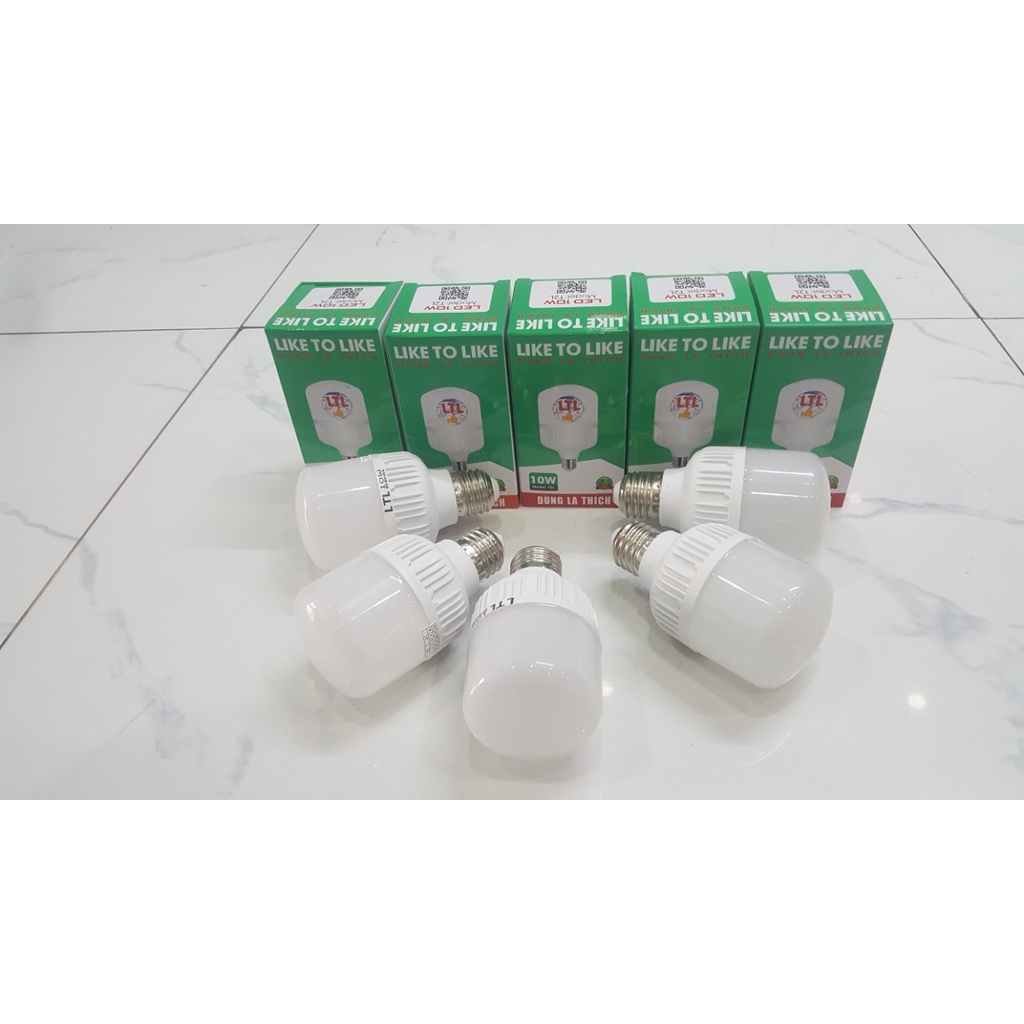 Bóng đèn led 5w, 10w, 20w, 30w, 40w, 50w, 65w Like to Like - Tiết kiệm điện năng