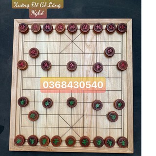 Bàn cờ tướng làm bằng gỗ cao cấp