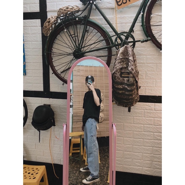 Quần Jean ống rộng kèm xích | BigBuy360 - bigbuy360.vn