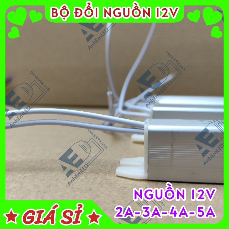 Nguồn 12V đũa mỏng đũa tổ ong 2A 24W 3A 36W 4A 48W 5A 60w