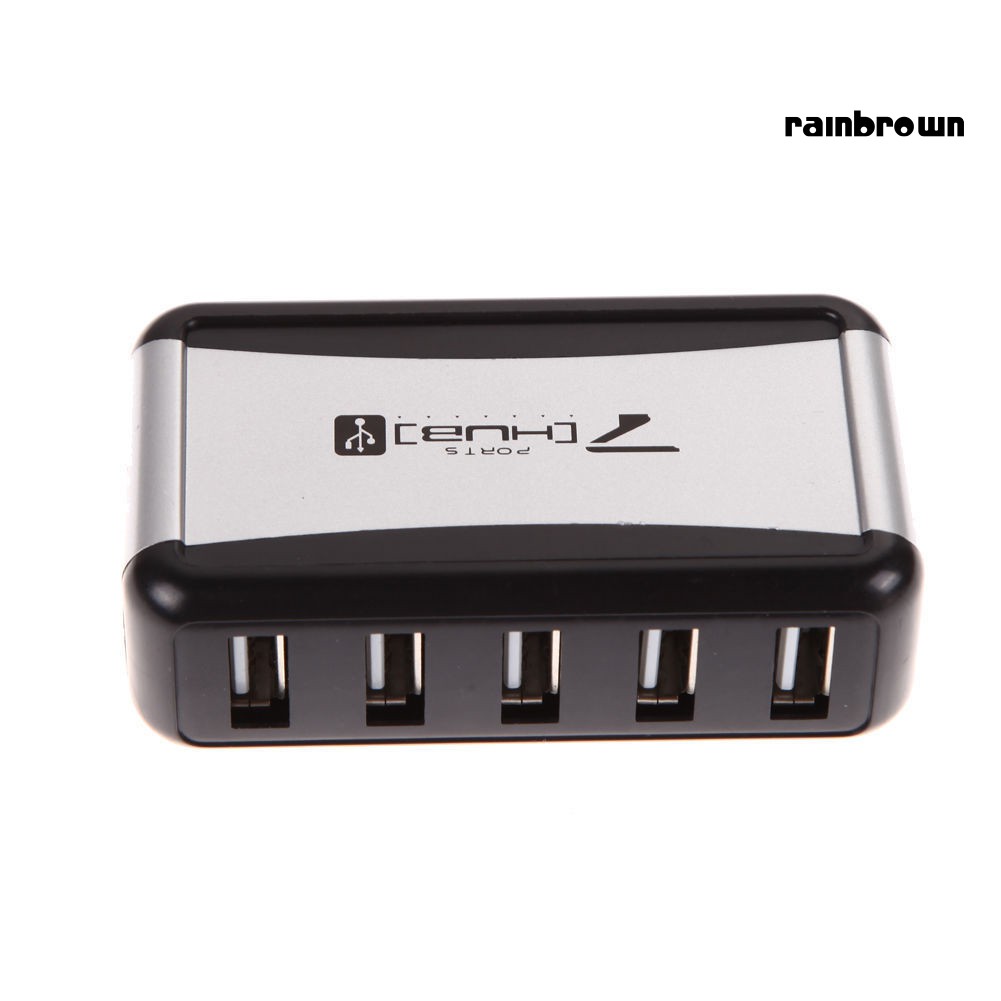 Bộ Chia 7 Cổng Usb 2.0 Hub 50cm 5v Cho Pc / Laptop