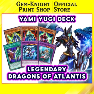 [Bài In] Bộ bài Yugioh - Legendary Dragons of Atlantis - A Deck (Yami Yugi)