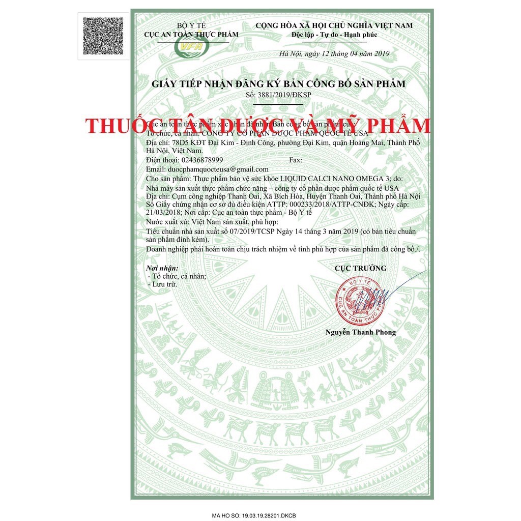 VIÊN UỐNG CANXI NANO OMEGA 3 - DÀNH CHO NGƯỜI CẦN BỔ SUNG CANXI - LIQUID CALCI NANO OMEGA 3 - HỘP 30 VIÊN