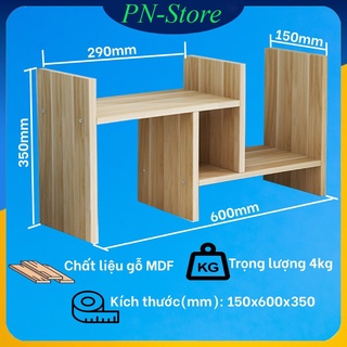 KỆ SÁCH MINI ĐỂ BÀN BẰNG GỖ