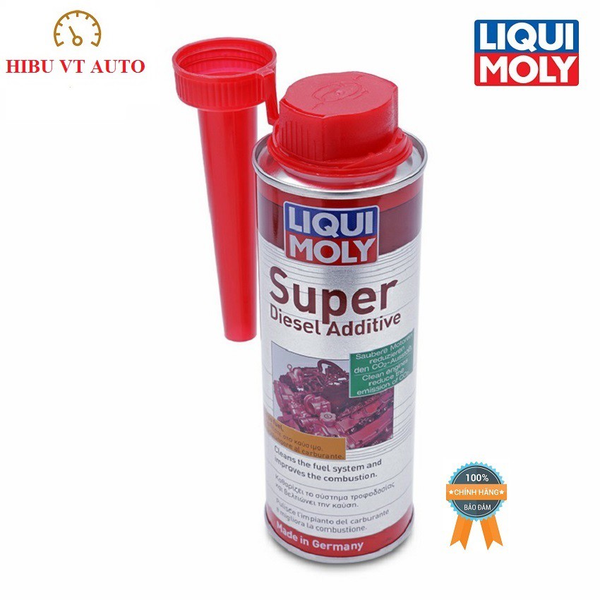 Chai Phụ Gia Súc béc dầu cao cấp Liqui Moly Super Diesel Additive 1806 ( 250ml)chống cặn bẩn trong ống phun và buồng đốt