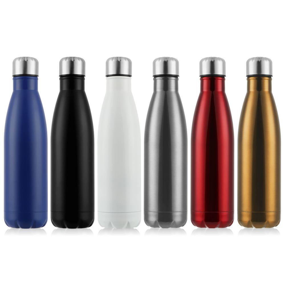 PISTA Bình Nước Thể Thao 500ML Bằng Thép Không Gỉ