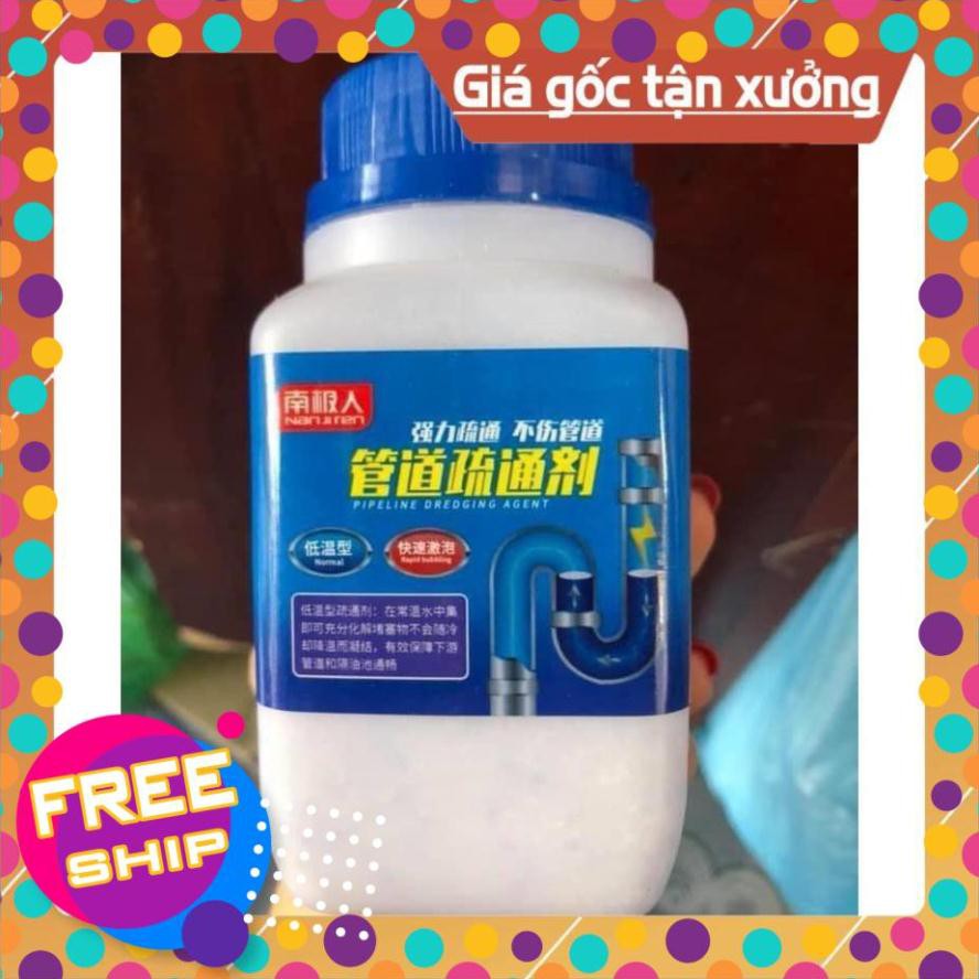 [Giadungonline] [Bán gía Gốc] combo 1-2 LỌ BỘT THÔNG TẮC CỐNG BỒN CẦU  CHAI VUÔNG NẮP XANH MỚI