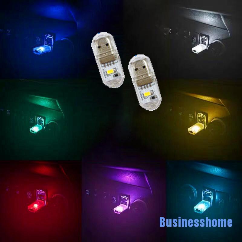 Đèn Led Usb Dj Rgb Mini Nhiều Màu Sắc Dành Cho Xe Hơi 0317