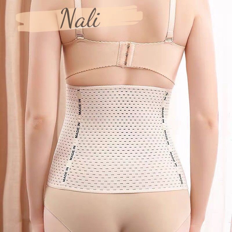 Đai nịt bụng, gen nịt bụng 4 thanh chống cuộn, 6 nấc cài , đai nịt bụng giảm mỡ sau sinh NL010 | BigBuy360 - bigbuy360.vn