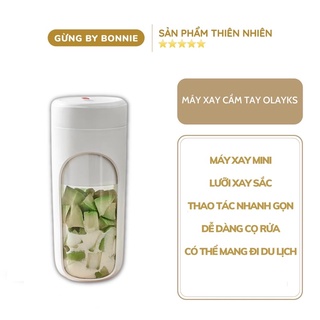Máy xay sinh tố gia đình cầm tay sạc pin Olayks