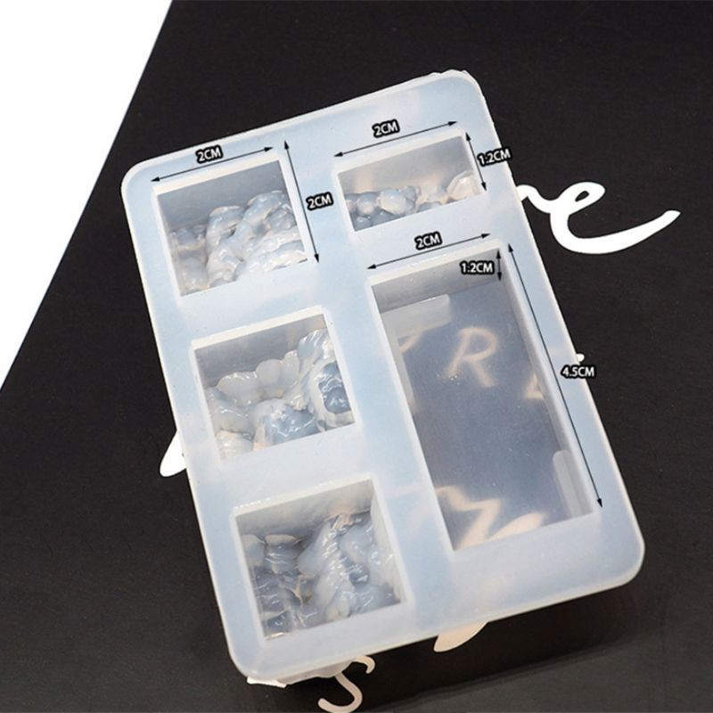 Set Khuôn Silicon 10m Làm Đồ Trang Sức Thủ Công Hình Núi Tuyết