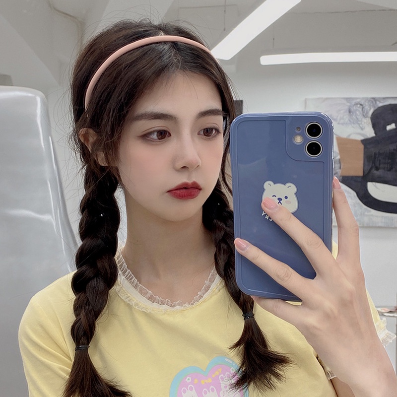 Bộ Kẹp Tóc Màu Sắc Đơn Giản Phong Cách Hàn Quốc 2023