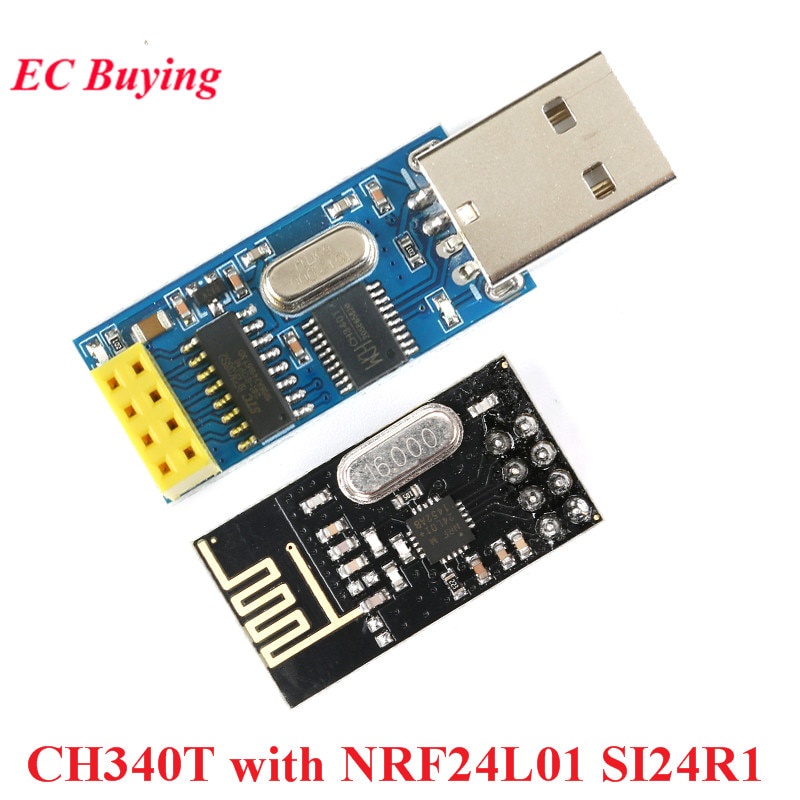 Bảng Mạch Thu Phát Wifi Không Dây Ch340 Ch340T Nrf24L01 + Usb 2.4g Nrf24L01 Cho Arduino