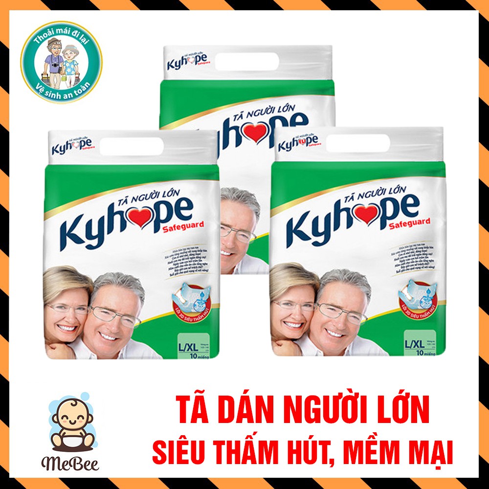 Tã Dán Cho Mẹ Đi Sinh, Tã Dán Kyhope ( 10 Miếng) Size MCho Người Già