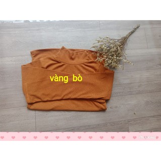 Áo thun gân cổ 7 phân tay dài