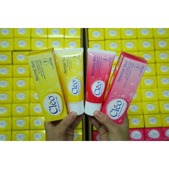 kem tẩy lông cleo
