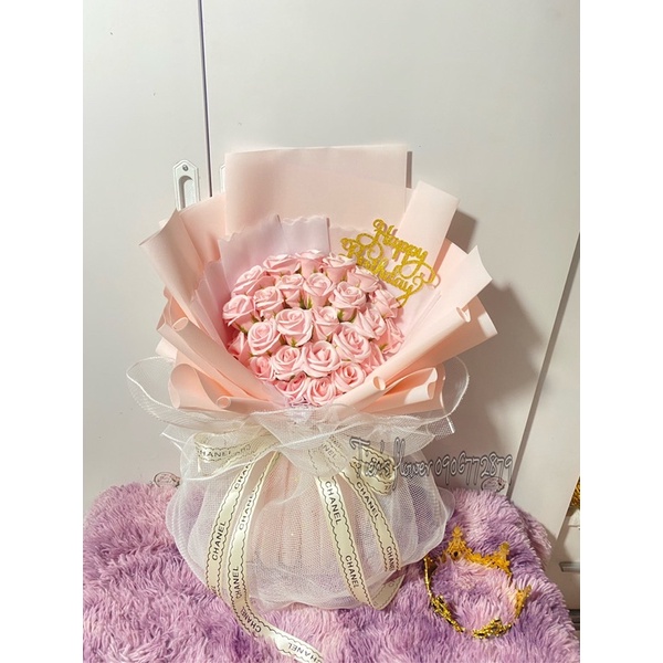 Bó hoa sáp 25 bông, quà tặng sinh nhật