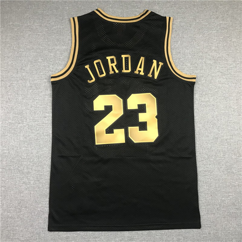 Áo Bóng Rổ Thêu Số 23 Michael Jordan Phong Cách Retro