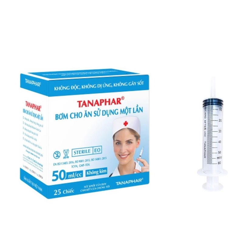 Bơm kim tiêm y tế 1ml 3ml 5cc 10cc 20ml 50ml - ống chích vô trùng - ảnh sản phẩm 8