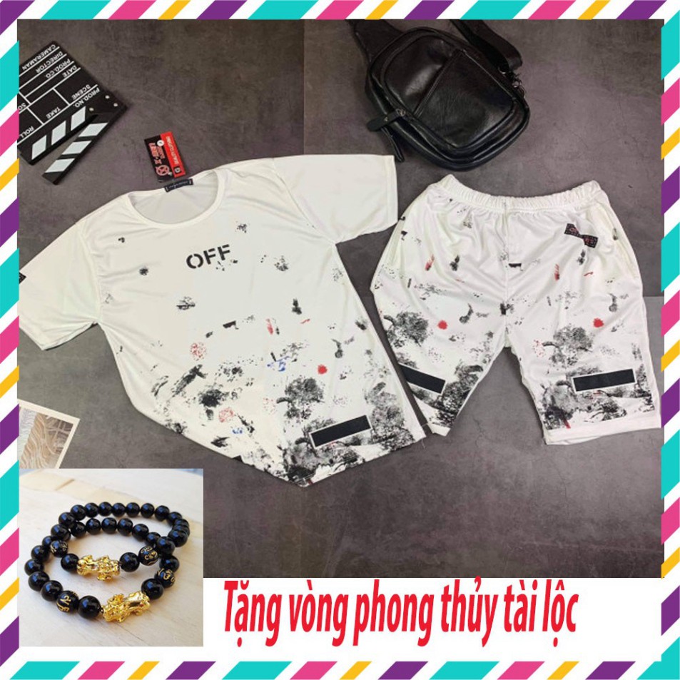 HÀNG CAO CẤP - Đồ Bộ Nam Mặc Hè, Bộ Quần Áo Thun Nam Cộc Tay In Phẩy Sơn Siêu Đẹp Chất Thun Cotton 4C Mát Lạnh - HN02