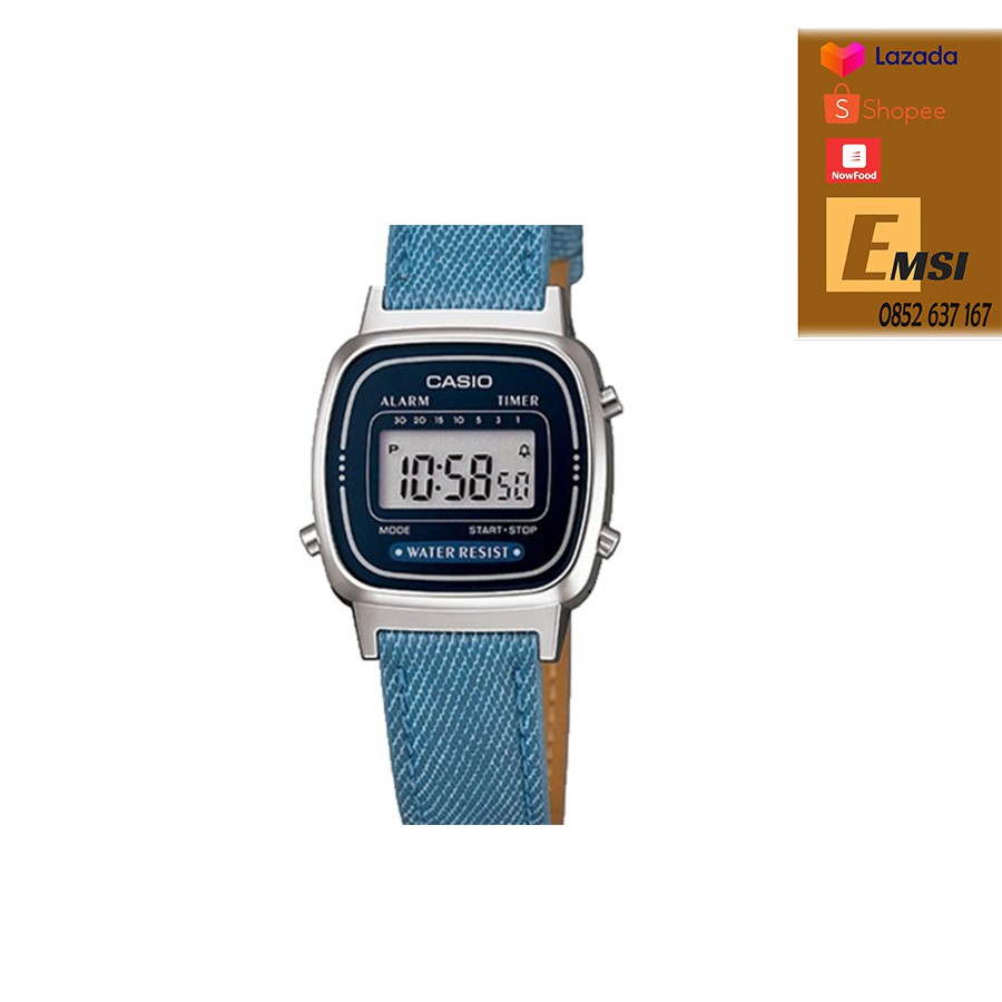 Đồng hồ Casio Nữ Vintage LA670WL-2A2DF