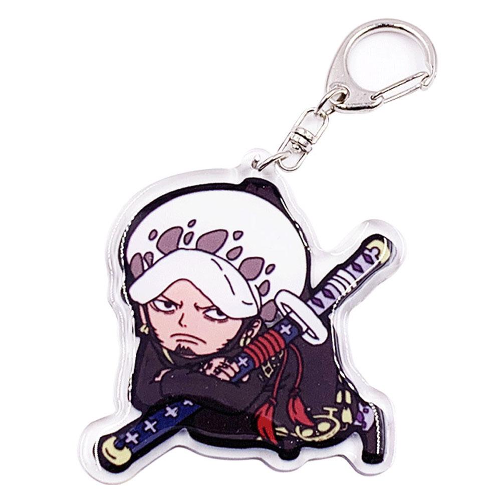 Móc Khóa Hình Nhân Vật Anime Nhật Bản Hai Mặt