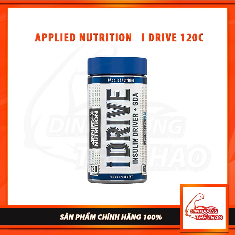 [SALE XẢ KHO] Applied Nutrition I Drive Viên Uống Tăng Tổng Hợp Và Phục Hồi Cơ Bắp (120 Viên)