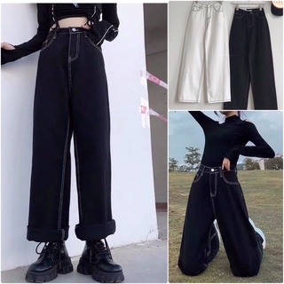 Quần ống xuông chất kaki dù