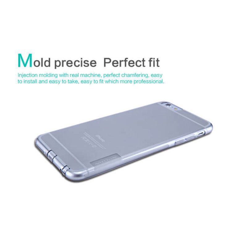 Ốp lưng dẻo siêu mỏng 0.6mm cho iPhone 6 / 6s hiệu Nillkin Nature  - hàng nhập khẩu