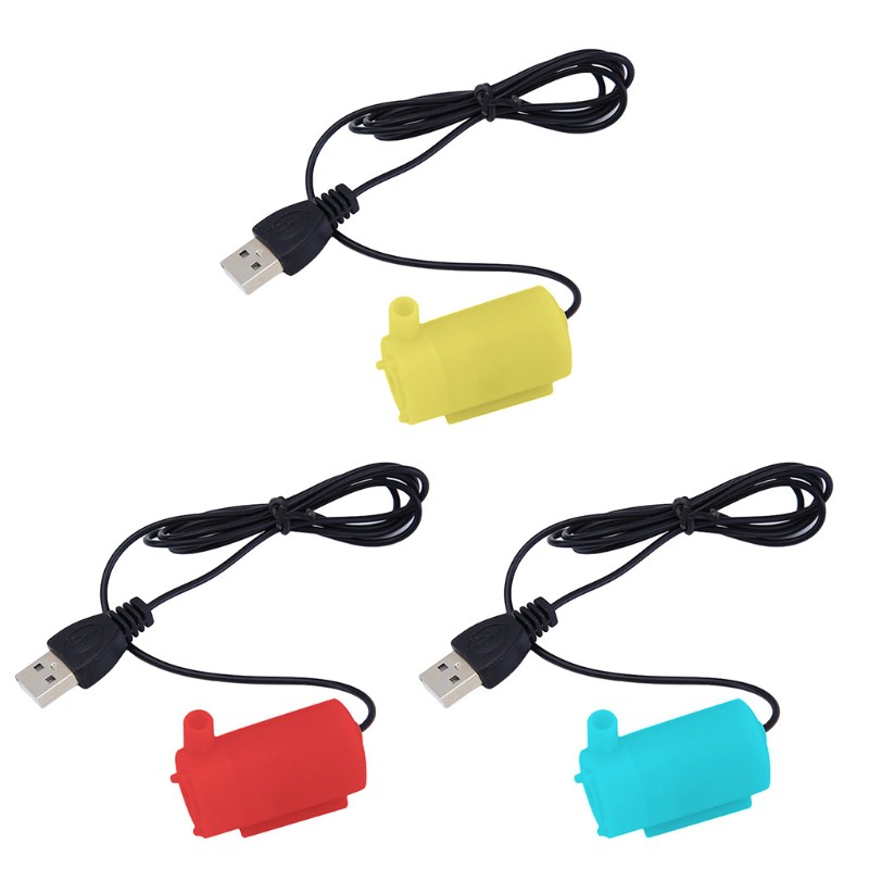 Máy bơm nước nhỏ có hồ cá thiết kế cổng Usb Dc 5v 2-3l / Phút