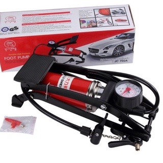 Bơm Đạp Chân Đa Năng Mini Cho Ô Tô Xe Máy, Bóng Bay, Phao Bơi Tiện Dụng, Bảo Hành 6 Tháng