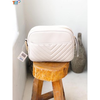 Túi đeo chéo ZARA BASIC 3 màu xanh đỏ hồng