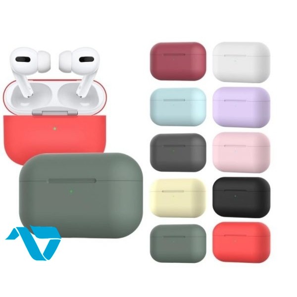 Bao bảo vệ Airpods 1 / Airpods 2 / Airpods Pro silicon nhiều màu