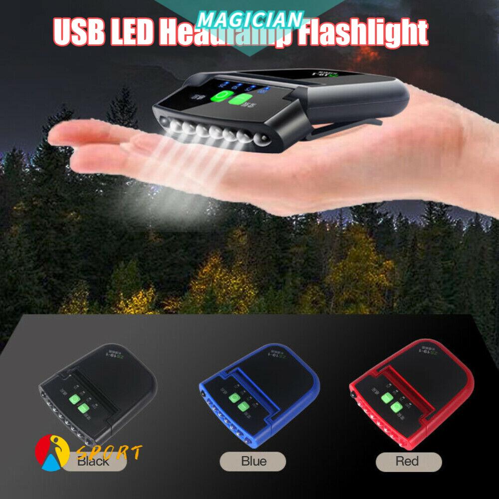 Đèn led đeo đầu 6 bóng chống nước ip64 cho nam nữ kèm cáp