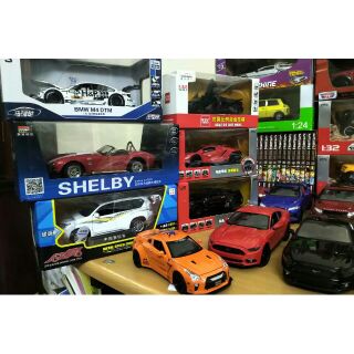 xe mô hình chuẩn tỷ lệ 1:32 shelby cobra. bmw m4 dtm nisan gtr v.v nobox và fullbox