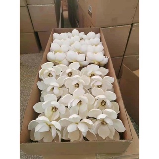 Đầu bông mộc Lan xốp _ hoa lụa trang trí