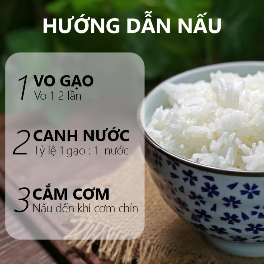 Gạo hữu cơ ST25 thơm ngon đóng gói hút chân không 1kg | BigBuy360 - bigbuy360.vn