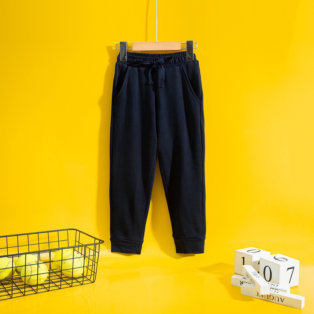 Quần nỉ bông jogger bé trai - bé gái Cuppy Cake, form dáng đẹp, thể thao