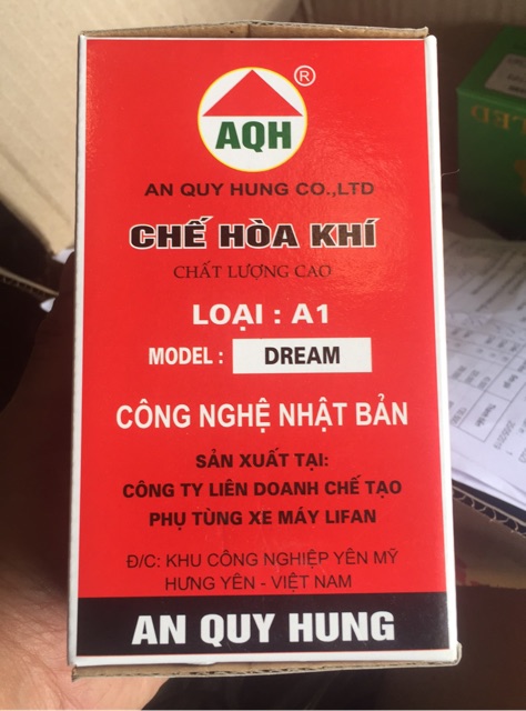 Bộ chế hoà khí bình xăng con dream wave nhỏ wave alpha zx techdai công nghệ thái lan cao cấp tiết kiệm xăng