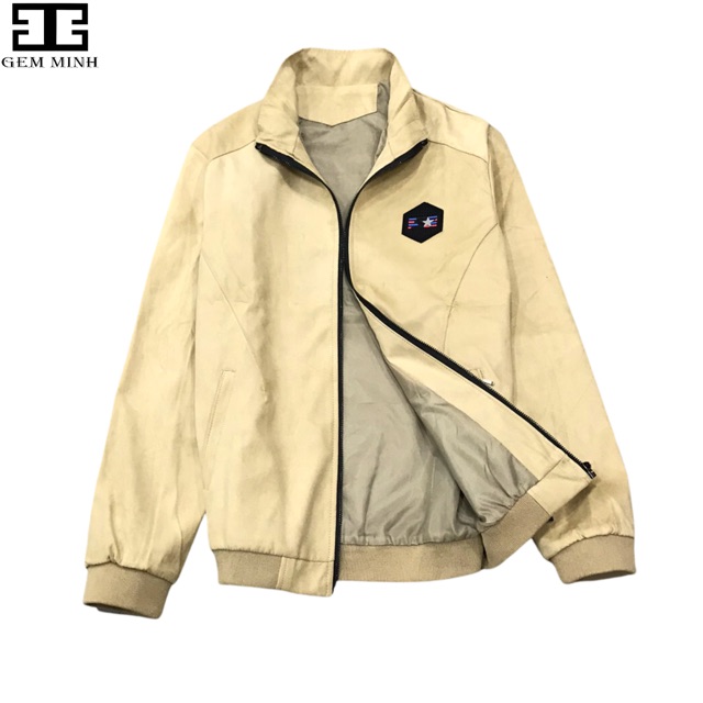 Áo khoác nam da lộn cực chất bigsize 95kg | BigBuy360 - bigbuy360.vn