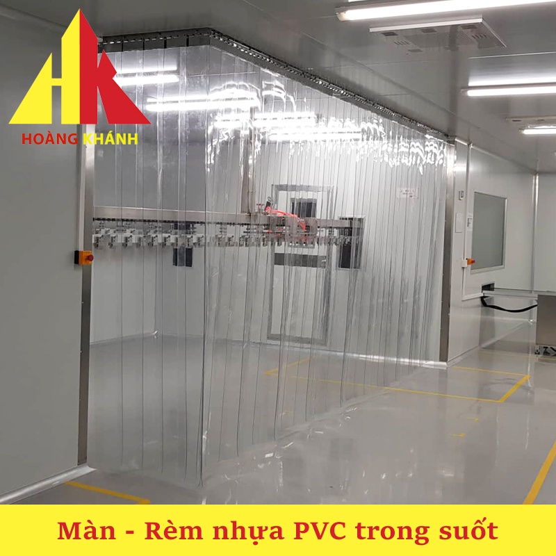Rèm nhựa PVC ngăn lạnh điều hòa (Độ dày 2mm) - Rèm ngăn lạnh điều hòa giá rẻ - Màn nhựa trong suốt chắn gió, ngăn mưa