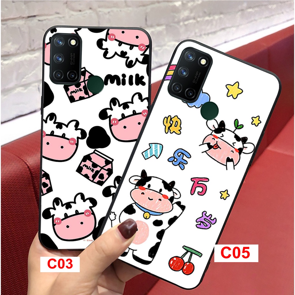 [RẺ VÔ ĐỊCH]ỐP LƯNG BÒ SỮA MILK OPPO REALME 7I/REALME C17 CỰC ĐẸP
