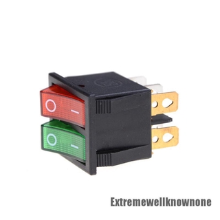 Công Tắc Bật Tắt Đèn Xanh Đỏ 6 Chân 16a 250v Ac 20a 125v Ac