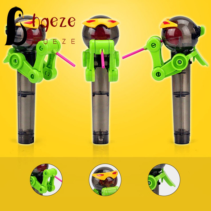 Đồ Chơi Robot Giữ Kẹo Mút Dễ Thương Dành Cho Em Bé