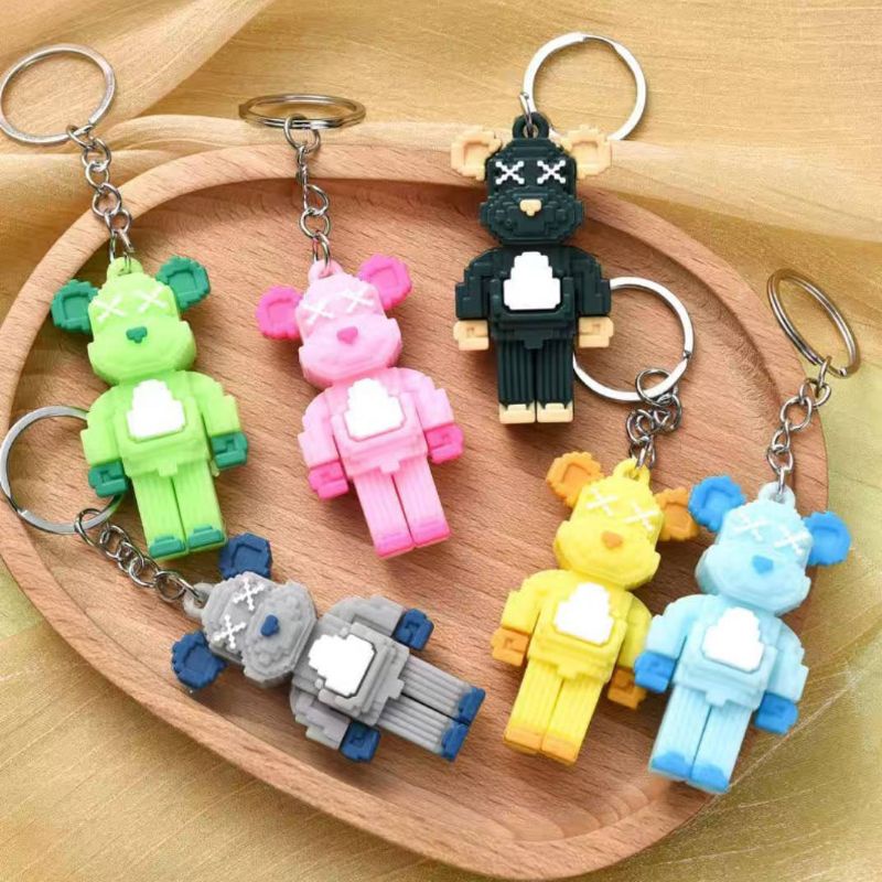 Móc Khóa Bearbrick Kiểu Dáng Dễ Thương/ Quà Tặng Lưu Niệm