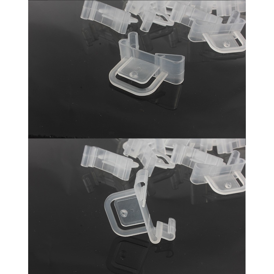 Nẹp nhựa siêu thị, gài siêu thị, gài siêu thị mini, nẹp mini, gài bảng giá  siêu thị, gài siêu thị, móc - GN