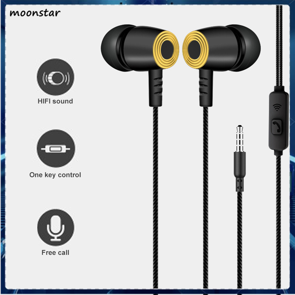 ANDROID Tai Nghe Nhét Tai Jack 3.5mm Âm Thanh Siêu Trầm Kiểu Dáng Thể Thao