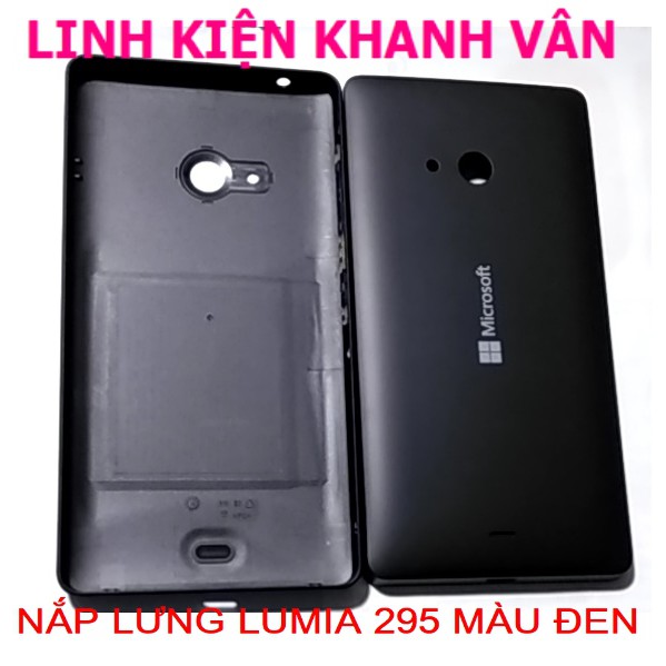 NẮP LƯNG LUMIA 925 MÀU ĐEN