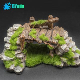 Cầu Rêu Trang Trí Hồ Cá